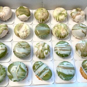 Törtchenbox farblich abgestimmt