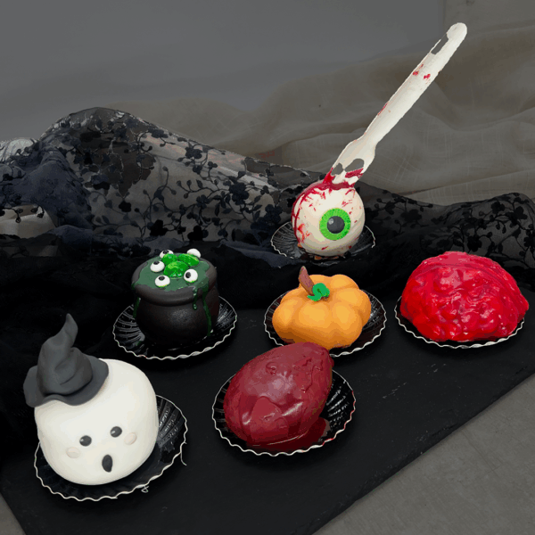 Fruchttörtchen Halloween-Edition