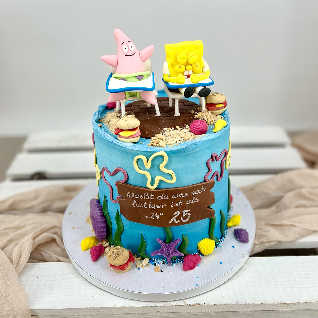 Torte Unterwasser Kumpel